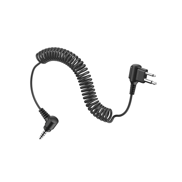 2-way Radio Cable for Motorola Twin-pin Connector for Tufftalk