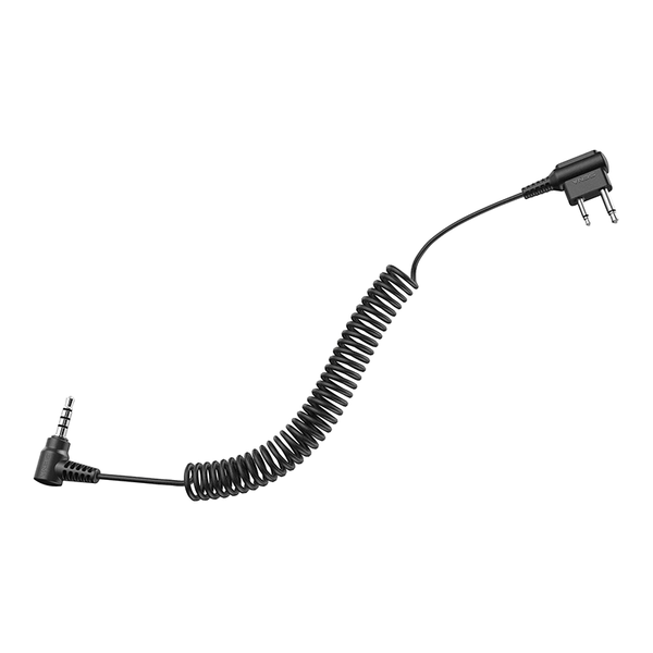 2-way Radio Cable for Icom Twin-pin Connector for Tufftalk