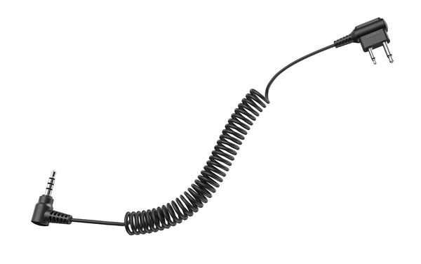 2-way Radio Cable for Icom Twin-pin Connector for Tufftalk